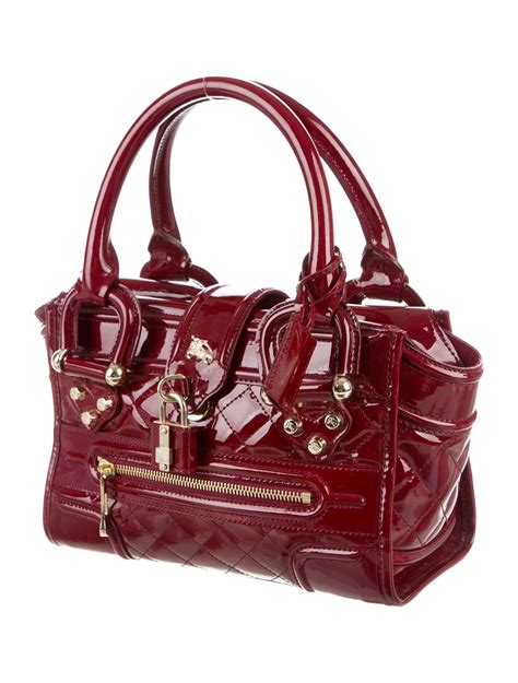 burberry patent leather shopper|Burberry Patent Bags & Handbags for Women for sale .